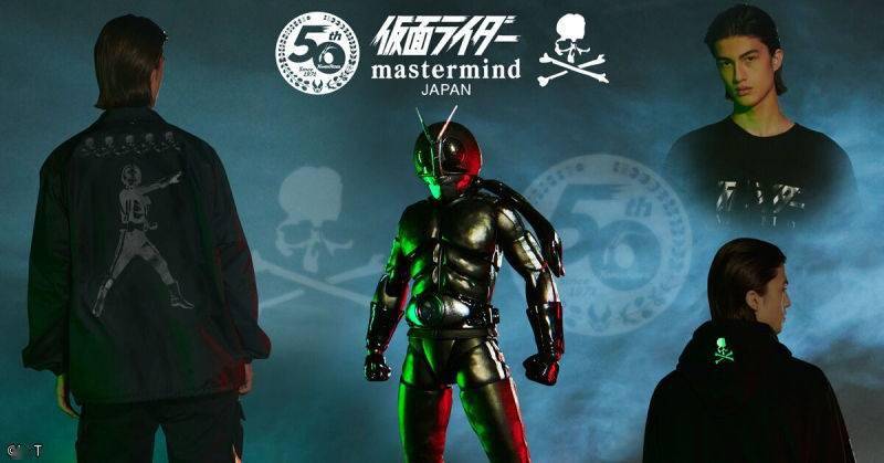 全黑|模玩资讯：mastermind JAPAN×假面骑士 真骨雕 新1号 BLACK Ver.