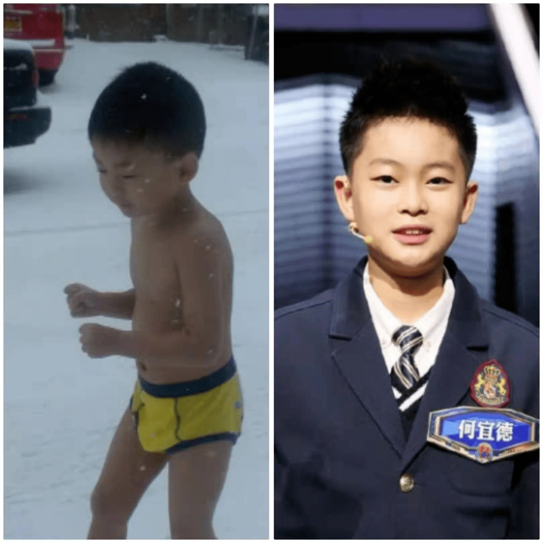 10年前4岁男孩被鹰爸逼迫雪地裸跑如今他怎么样了