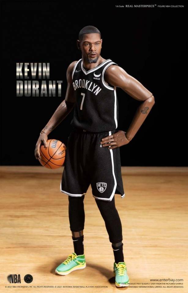 身体|模玩资讯：ENTERBAY NBA Real Masterpiece 1/6「KEVIN DURANT」