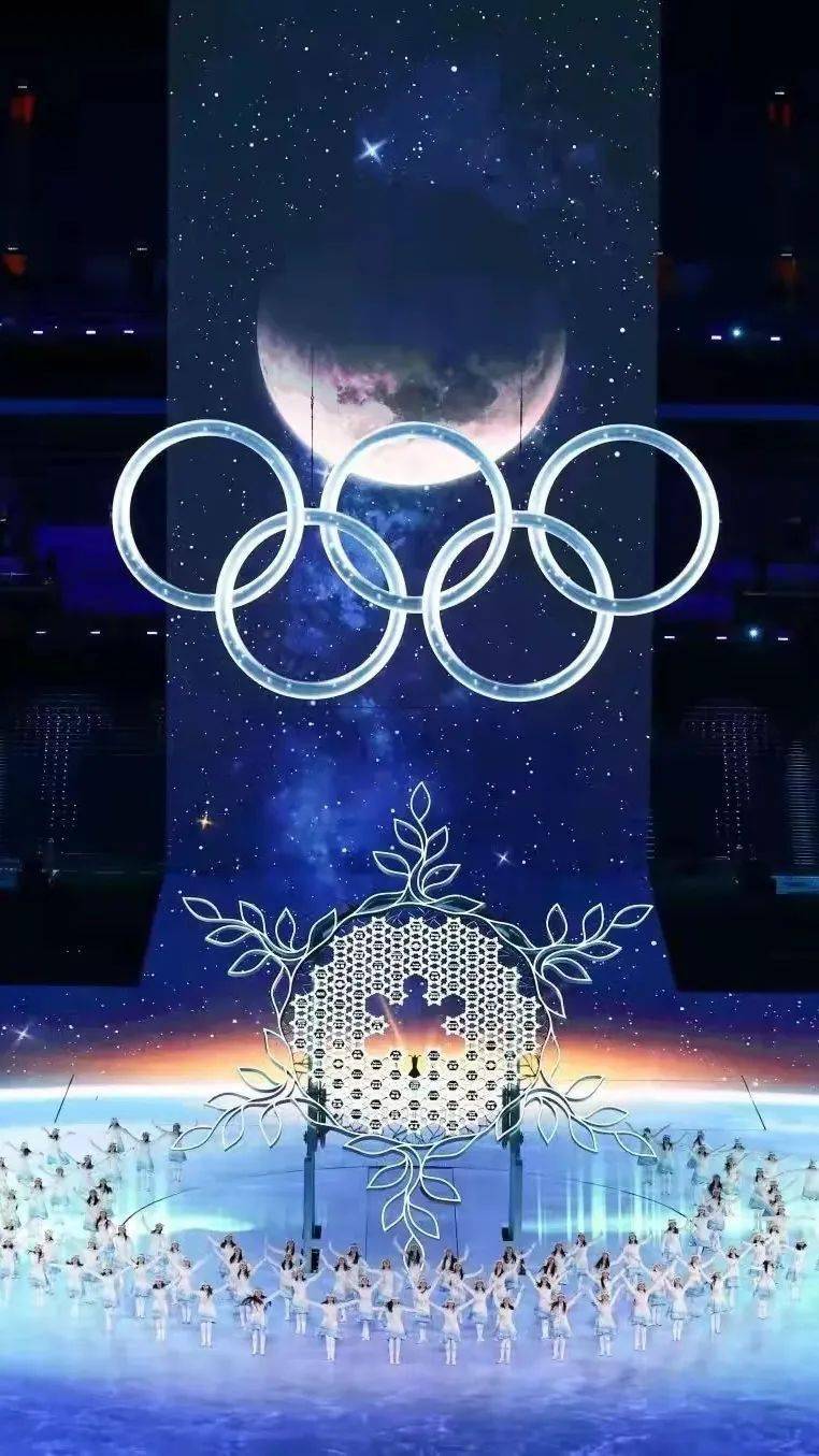 北京冬奥会雪花中国结图片