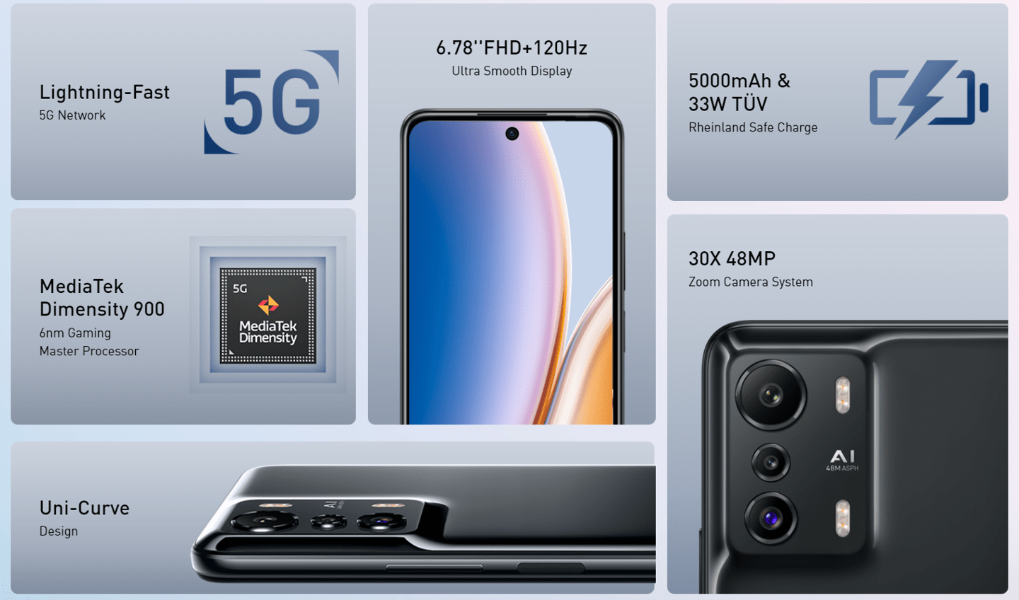 传音 Infinix 首款 5G 手机正式发布：搭载天玑 900，约 3000 元