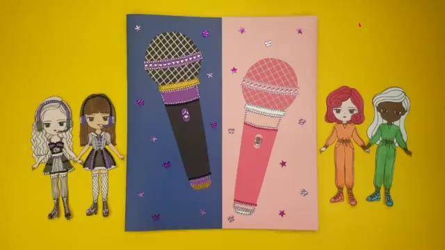 在家玩卡片小姐姐第二部粉红女星上线了