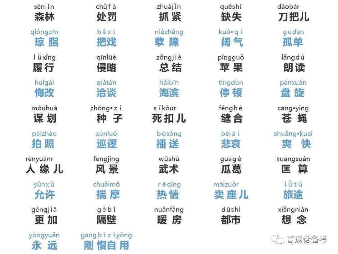 拼音参考2 .我和体育1.