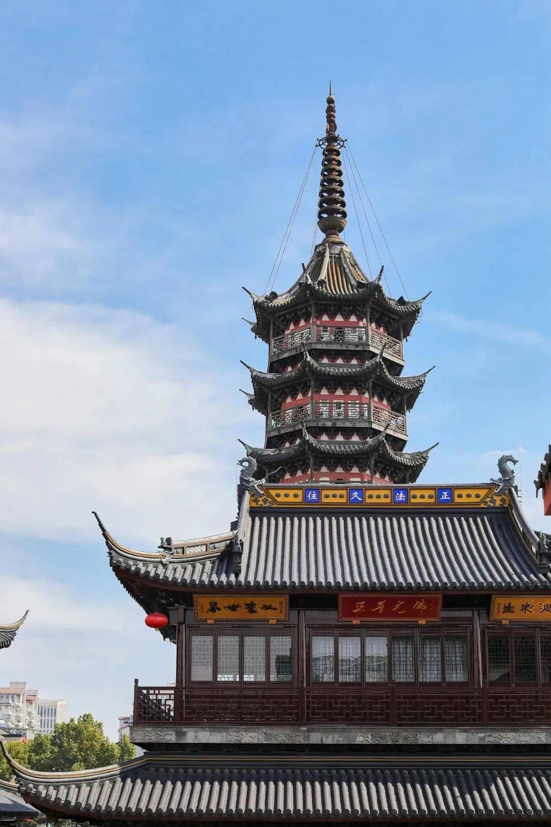 上海最高的古塔就在松江这里→_西林塔_禅寺_宝塔