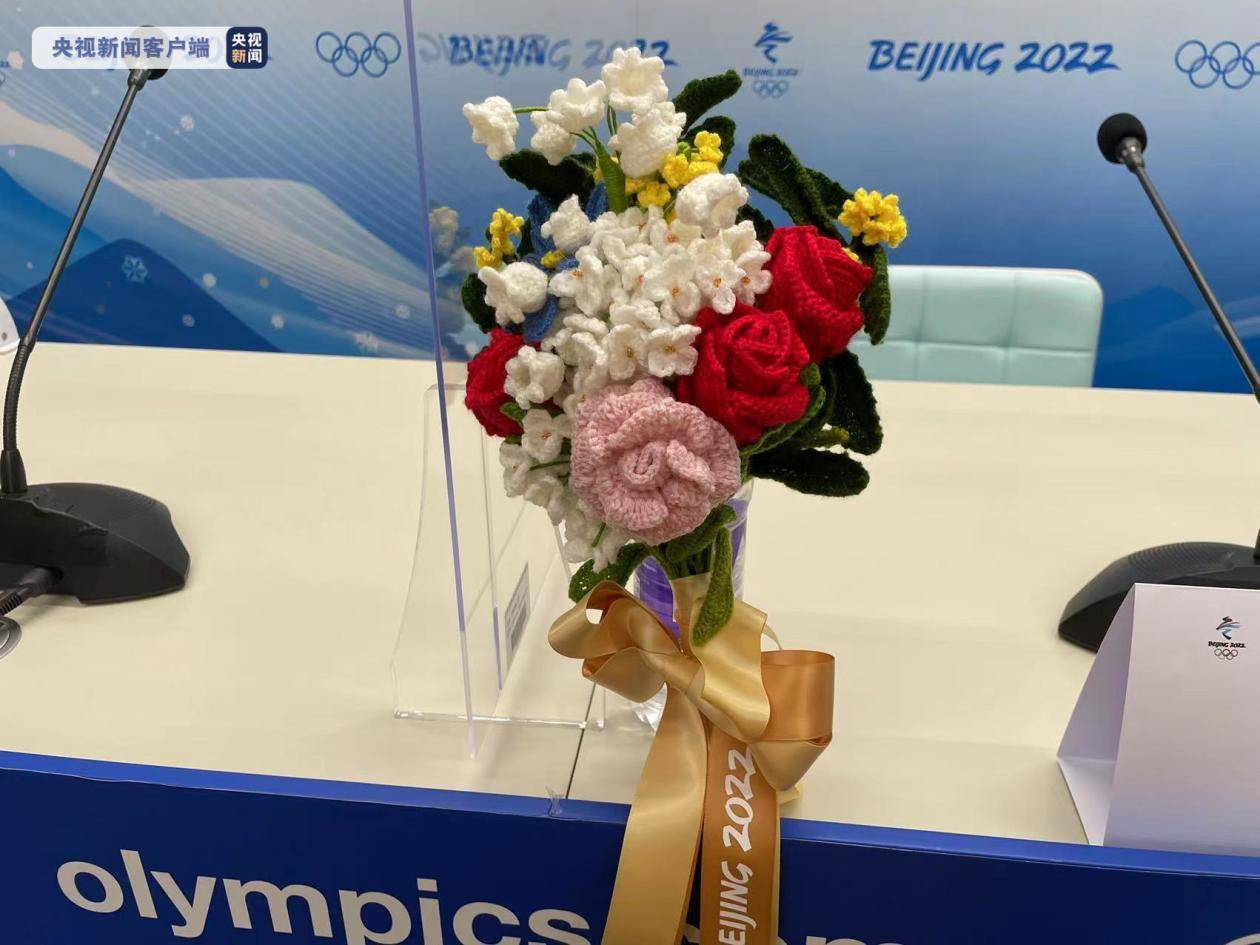 冬奥运会颁奖花束图片