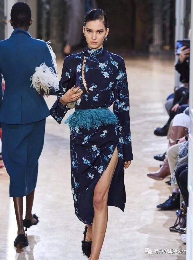 旗袍结构设计在创意服装中的运用与变化现代改良旗袍