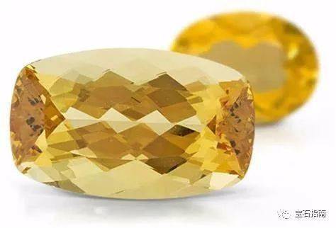 金色绿柱石(heliodor beryl)黄水晶(citrine)锰铝榴石(spessartine)钙