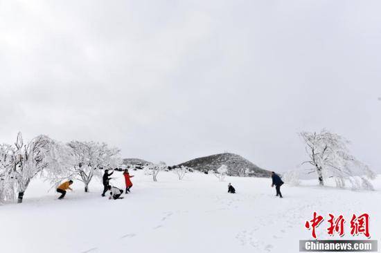 酉阳|重庆酉阳现雪凇云海似仙境