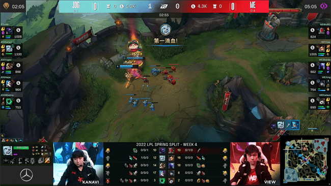 泰坦|LOL-LPL：泽丽LPL赛场首秀难获成效，JDG无情碾压2-0横扫WE