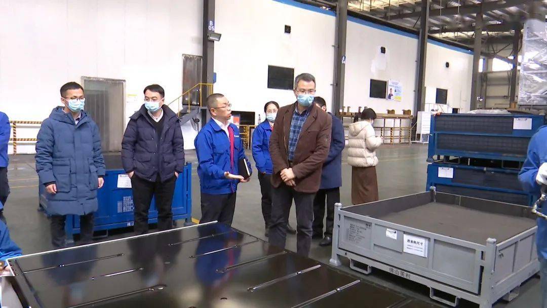 书记镇长深入企业督导复工复产丹灶力保节后开门稳