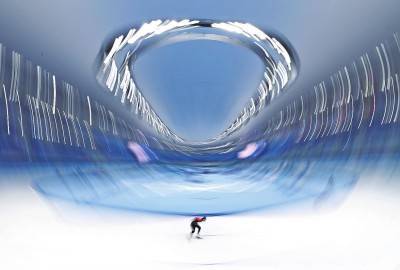 纪录|“冰丝带”首个世界纪录诞生：非常酷 非常棒