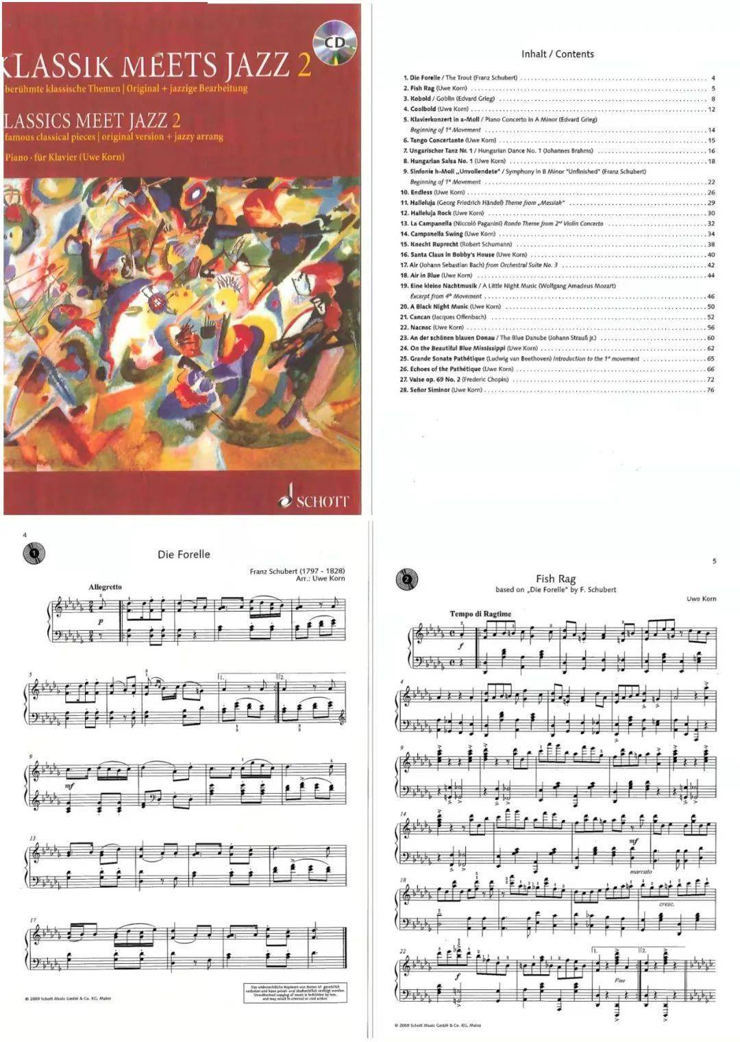 28首异常好听的经典钢琴曲与爵士风格改编曲对照独奏乐谱集_手机搜狐网