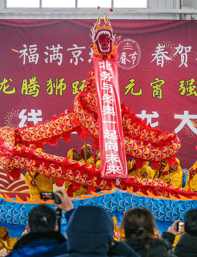 鼓点|顺义北务舞龙大赛雪中鸣锣，一起向未来