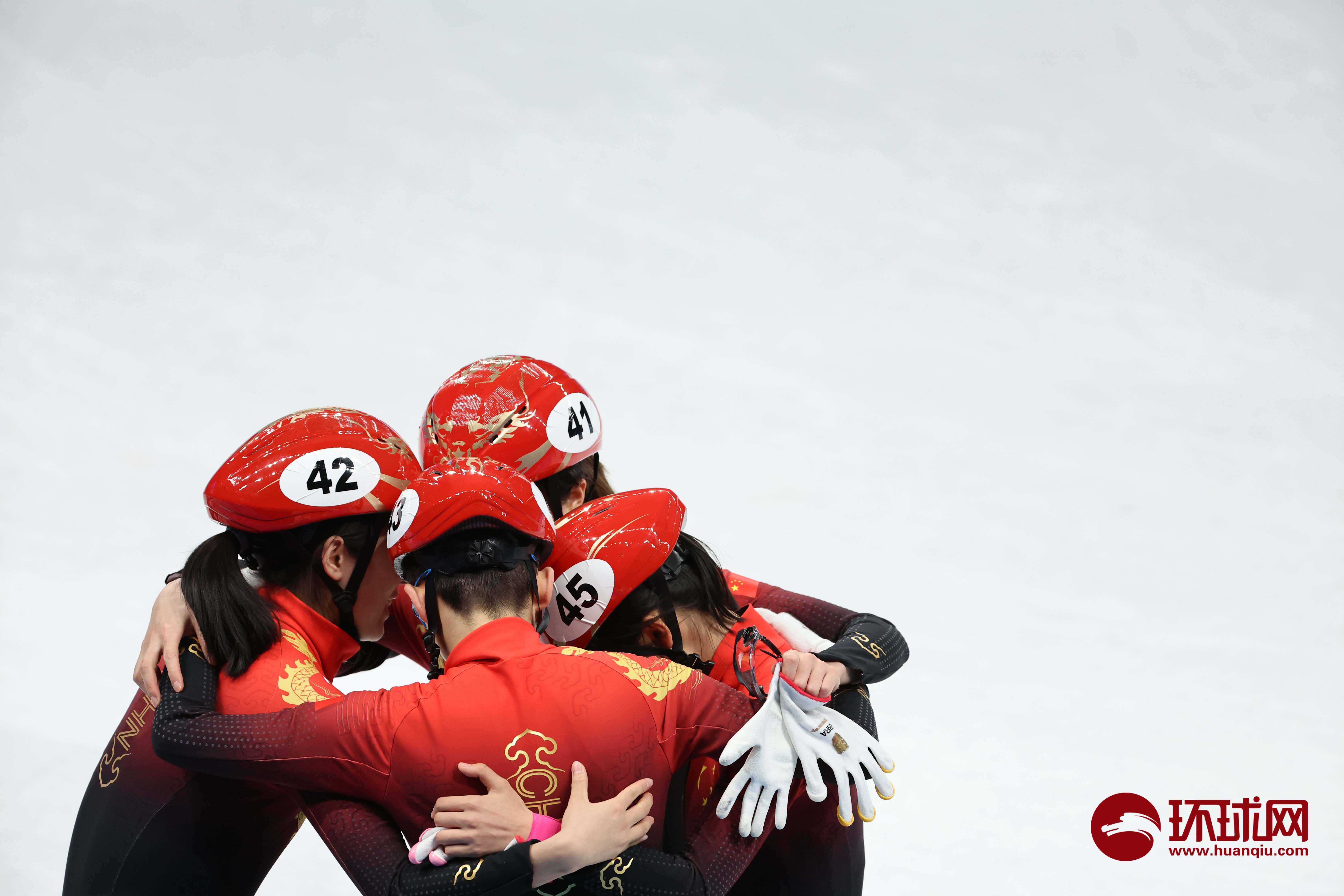 速滑|祝贺！短道速滑女子3000米接力中国队摘铜