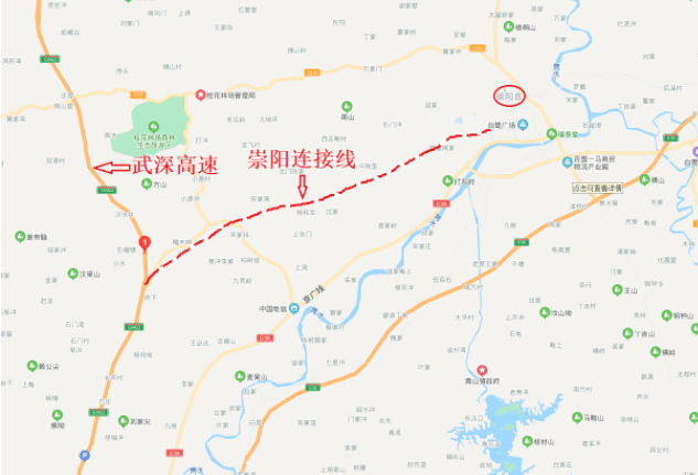 咸宁又一条重要道路通车!_崇阳_高速公路_连接线