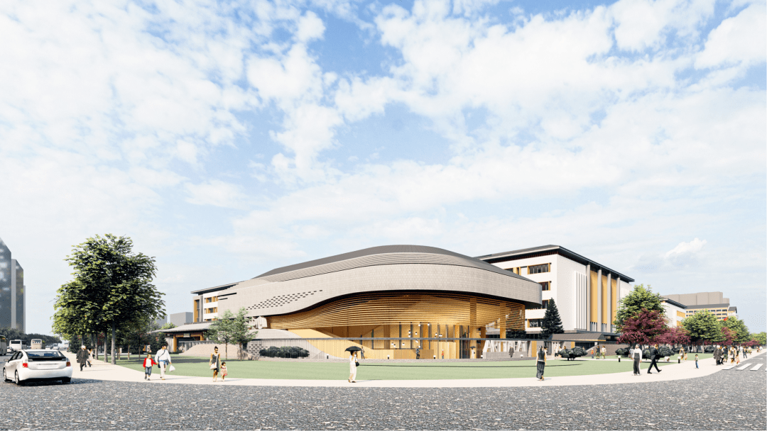 宇宙中心再添配套龙山书院挂牌出让大量效果图惊艳亮相