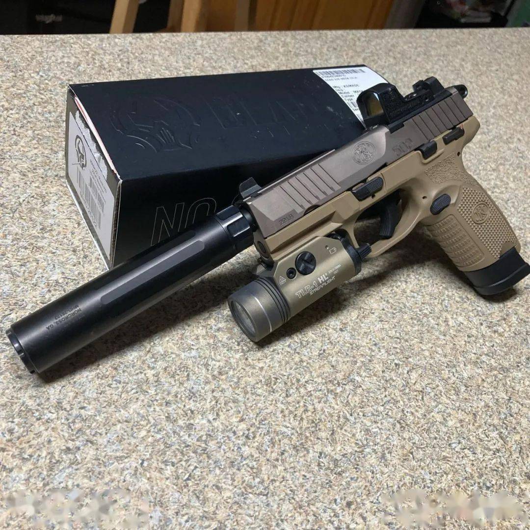 小口径骚物fn公司fn502手枪美图