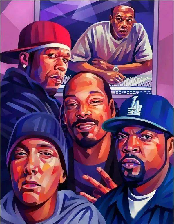 eminem,dr.dre,snoop dog,喇嘛同台表演!