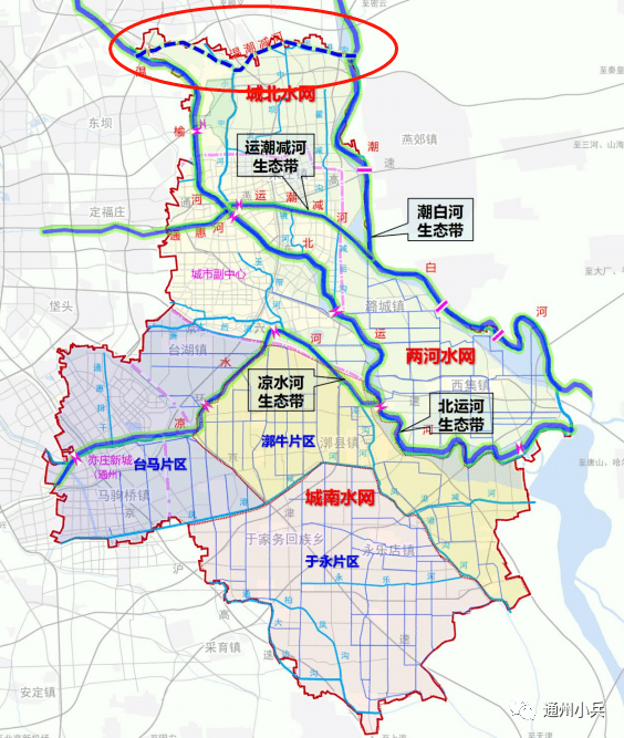 通州运河核心区规划图图片