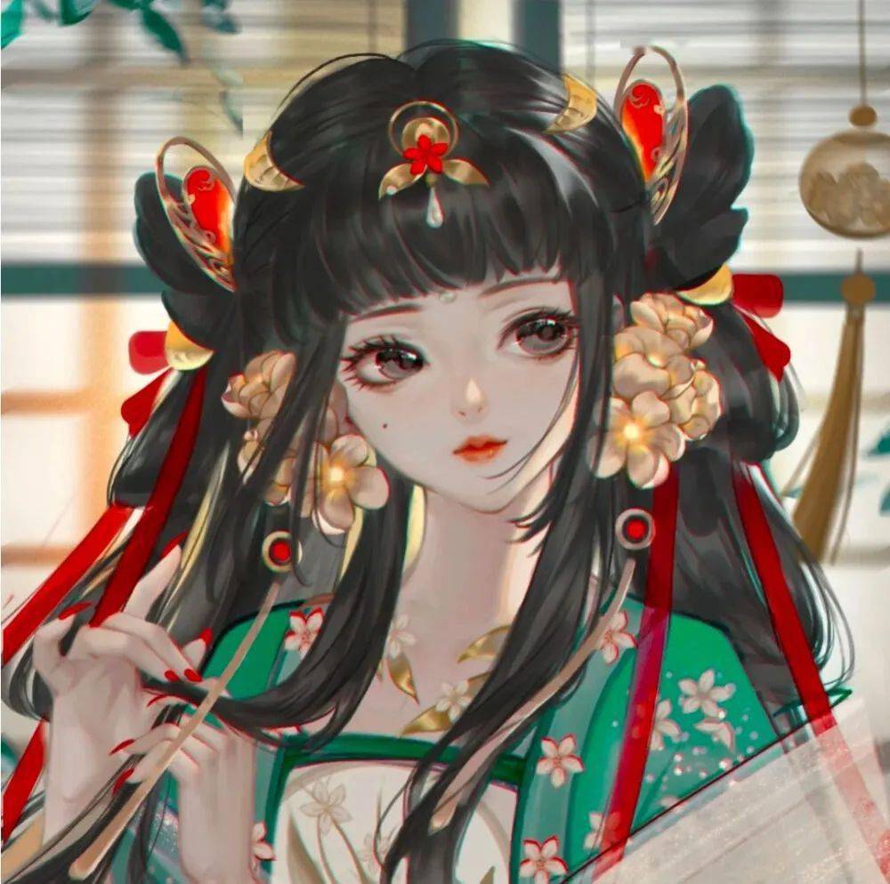 精选高清头像一眼万年61绝美仙气61动漫女生头像