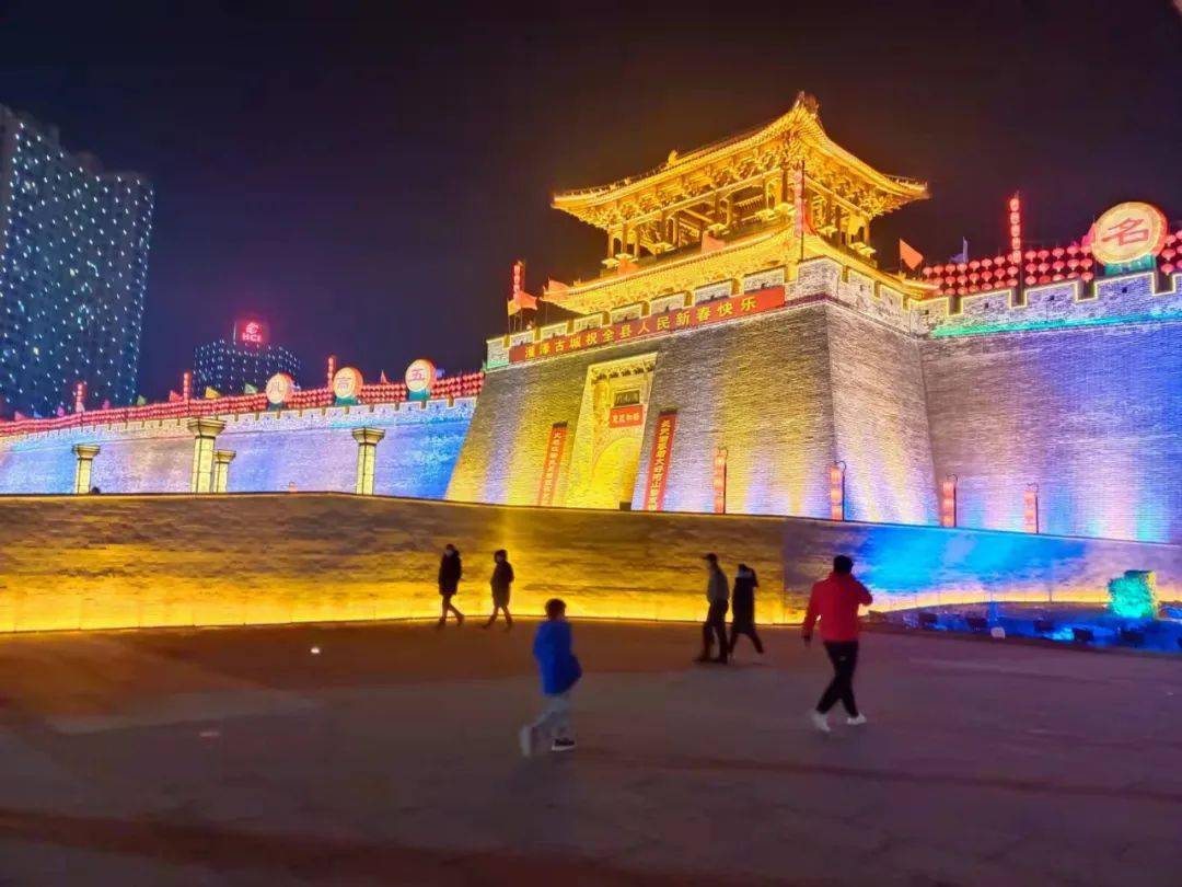 【手机拍第746期】东门广场灯展_摄影_阳城_标题