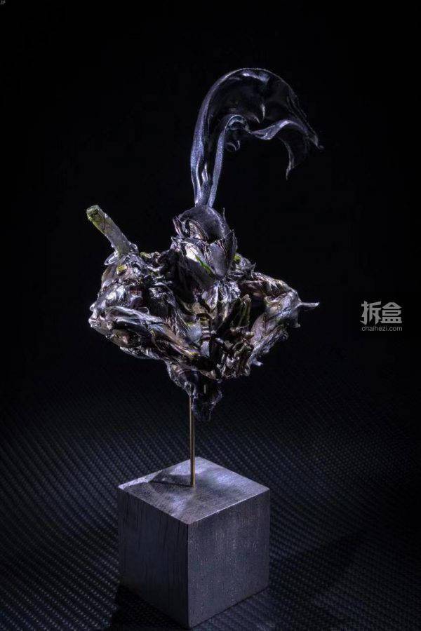 cm|OC工作室 机械忍者涂装版 探索骑士黑化版 赛博朋克GK雕像