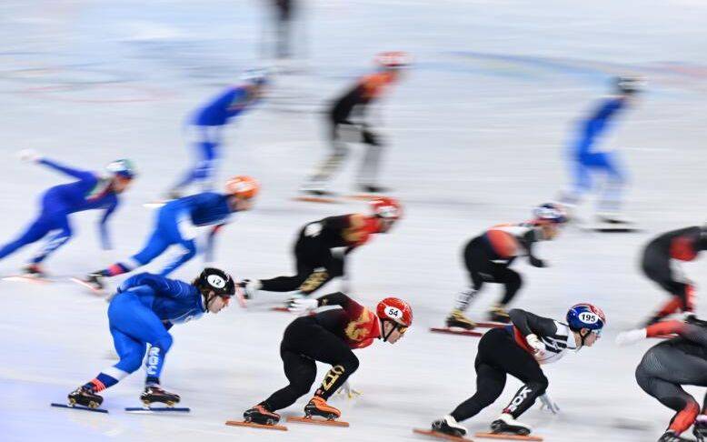男子|短道速滑男子5000米接力加拿大摘金，中国队第5