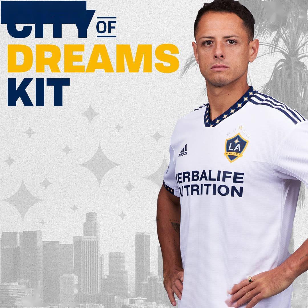阿迪达斯发布洛杉矶银河2022赛季主场球衣