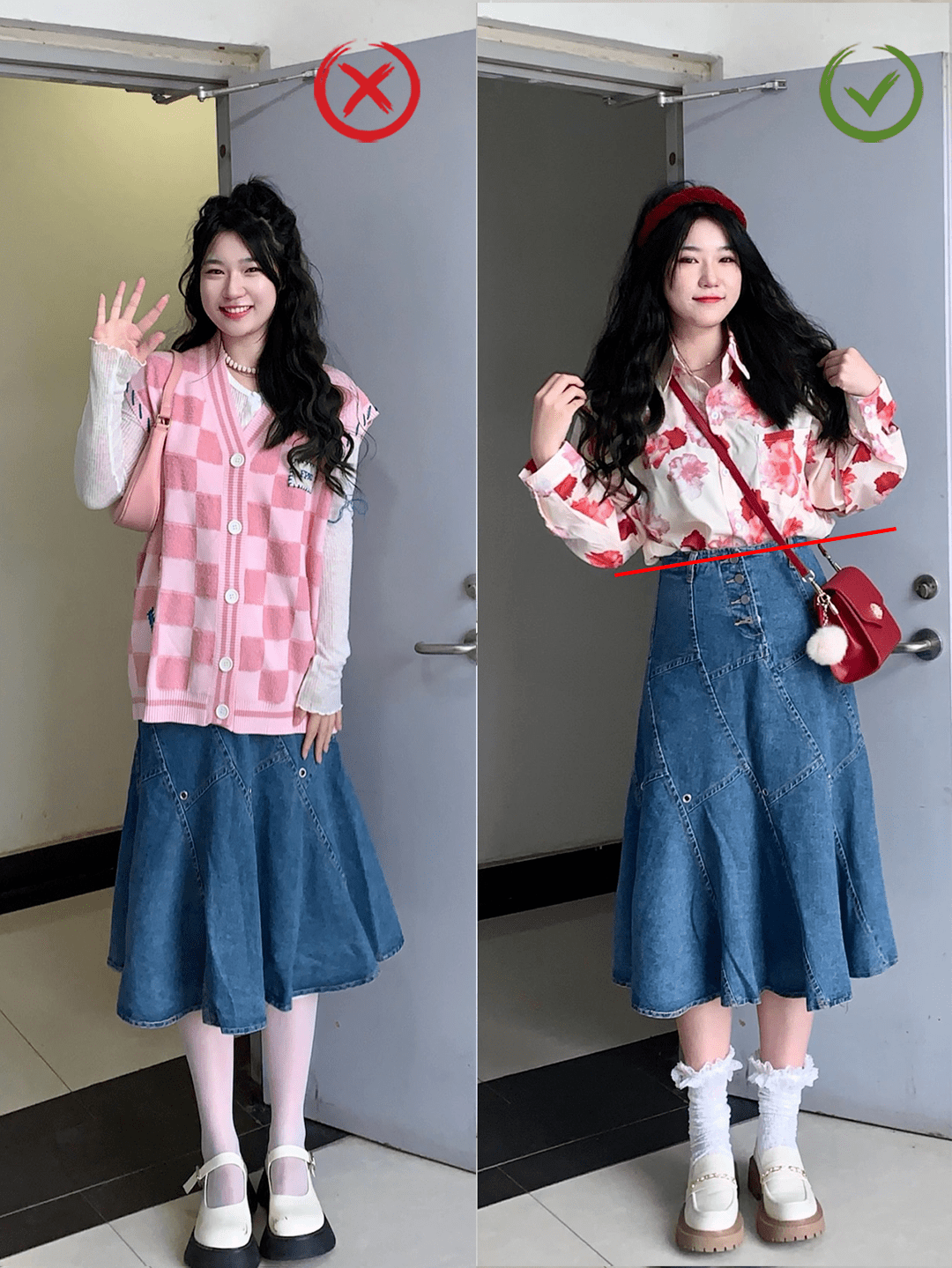 or 针织衫+阔腿裤，开春最佳显瘦cp！