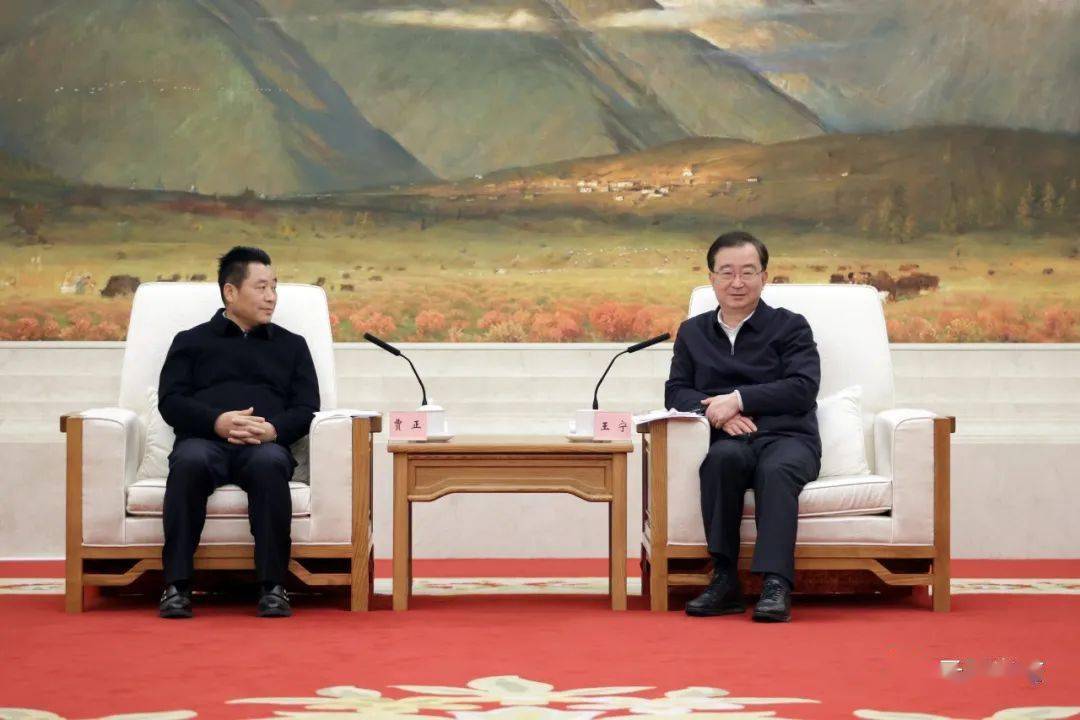 王宁会见北京龙源传统文化交流促进中心,上海九泽文化