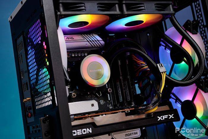 高颜值机箱航嘉gx580h水冷升级版评测