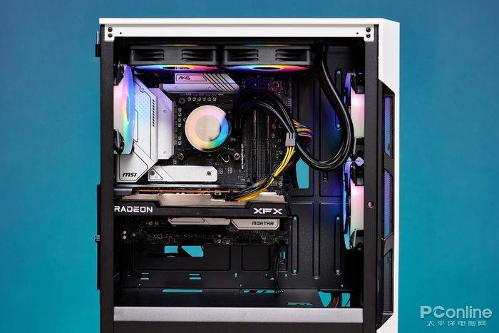 高颜值机箱航嘉gx580h水冷升级版评测