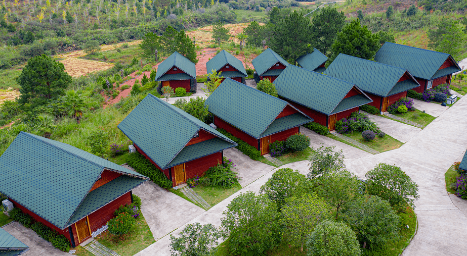 歇息的片刻和行走的时光同等重要入住香草世界特色森林小木屋给你的