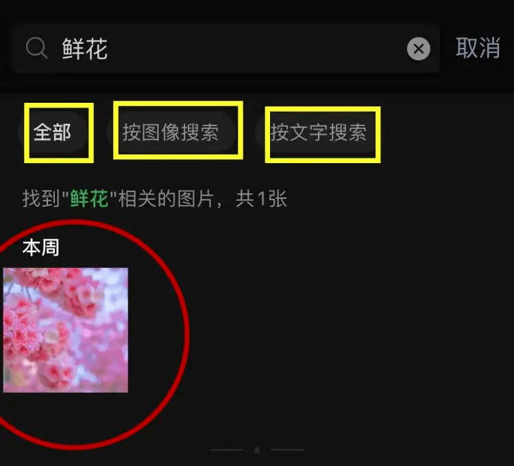 证件|微信新功能！开启图片搜索模式