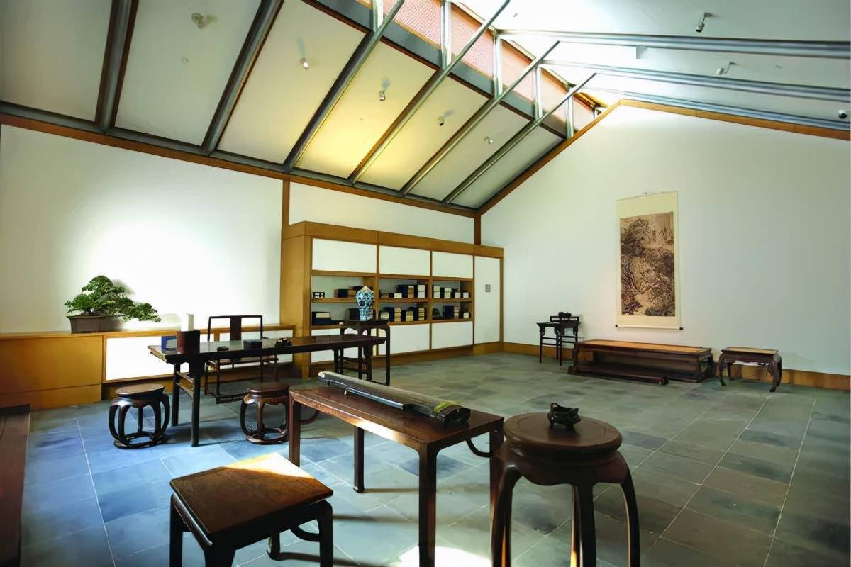 苏州博物馆内部照片图片
