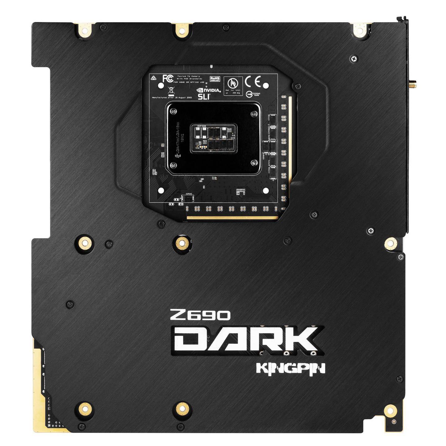 EVGA 发布 Z690 DARK K|NGP|N 主板：21 相供电，10 层 PCB