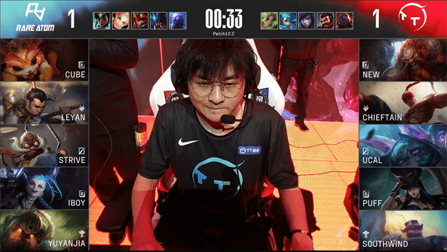 双方|LOL-LPL：iBoy厄斐琉斯盲视野天秀走位，RA让一追二2-1战胜TT