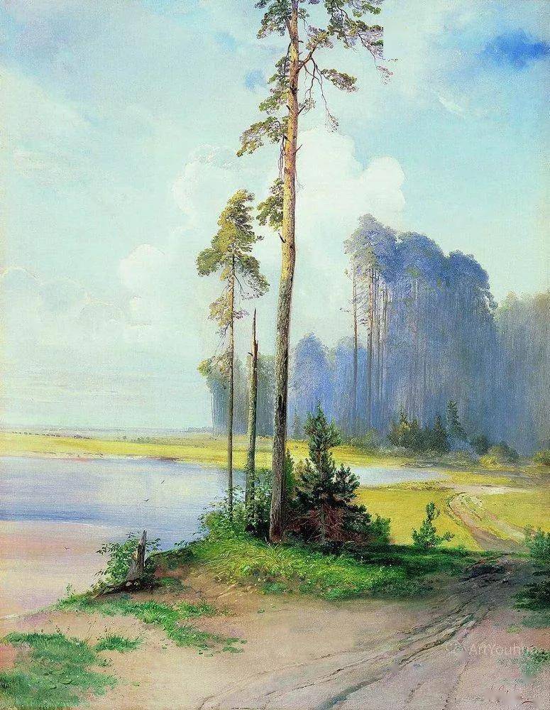 萨夫拉索夫风景作品163幅alexey kondratyevich savrasov阿列克谢