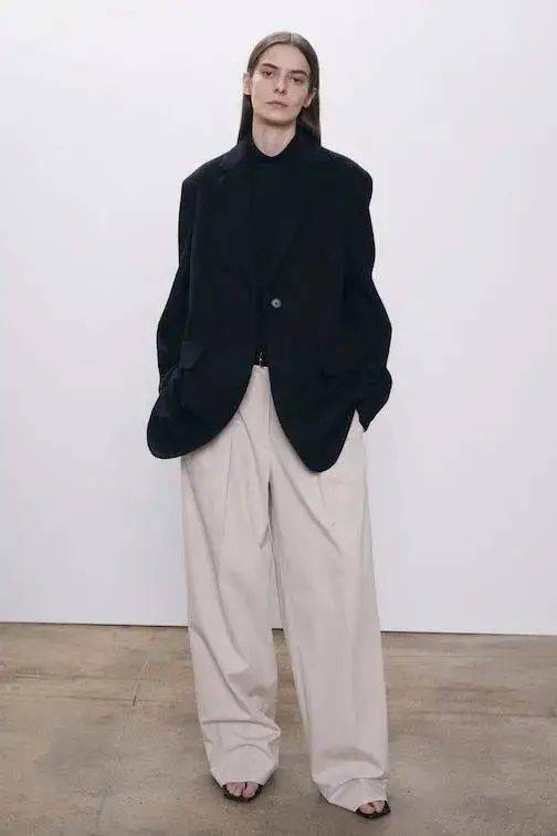 廓形 西装廓形2022流行趋势