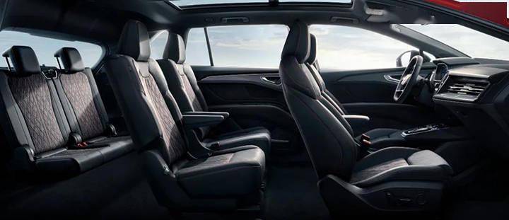 豪华纯电大七座奥迪q5etron正式上市3955万起售