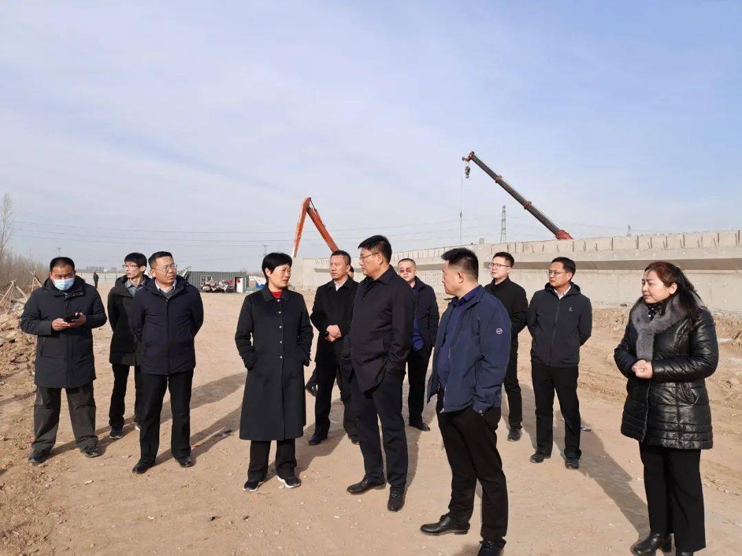县政府副县长宋恩全视察泉河大道西延建设工程_工作_南站街道_汶上