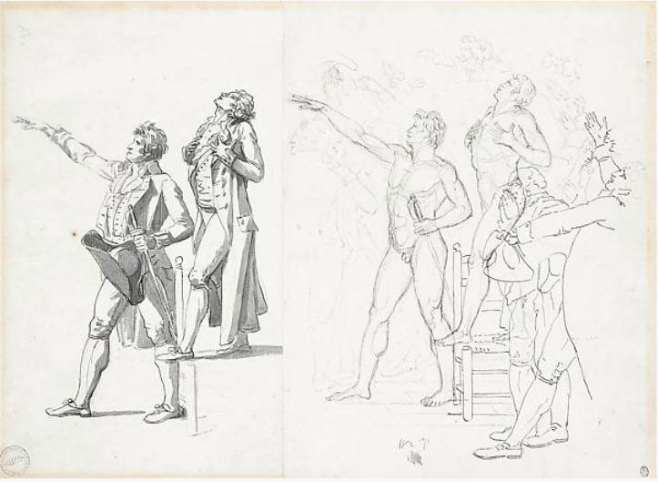 艺术|《马拉之死》之外的大卫：他捕捉了一个国家的苦难和愿景