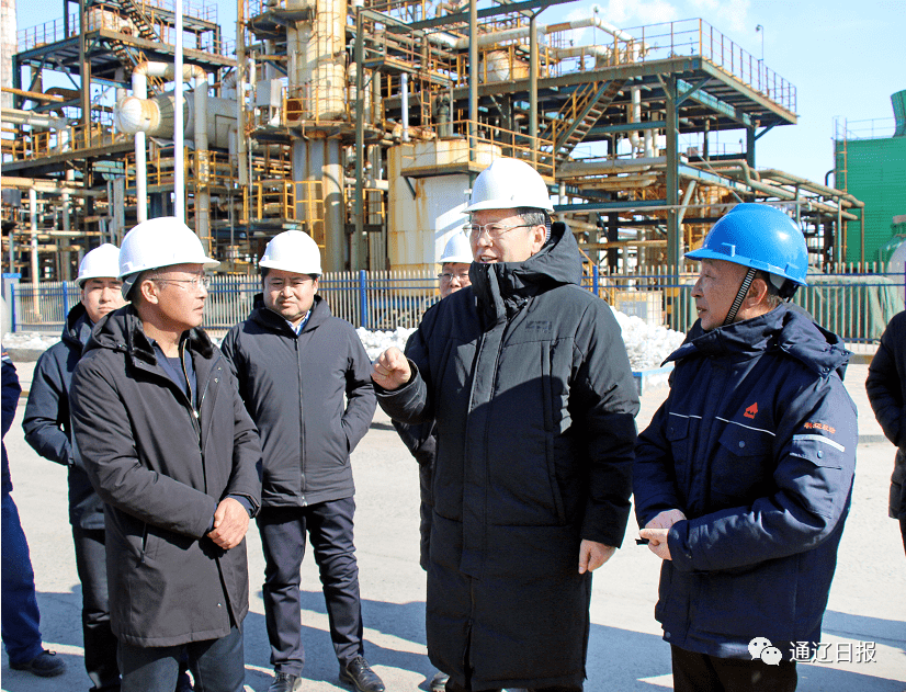 2月22日,自治区党委常委,市委书记孟宪东到科左中旗调研招商引资和