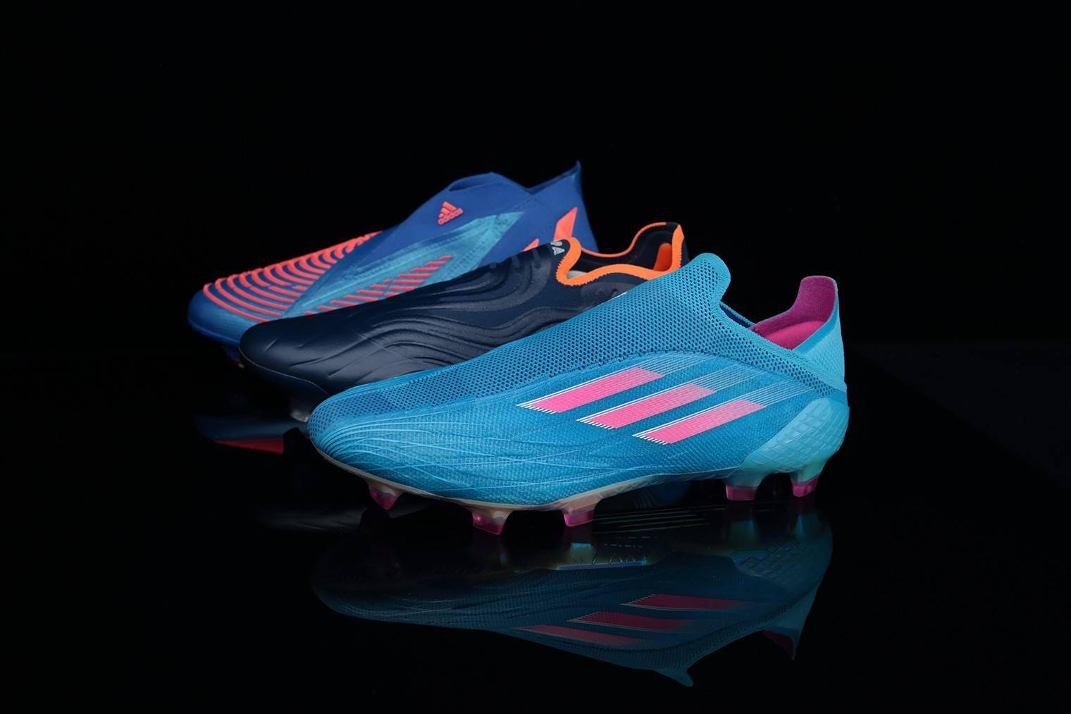 adidas x speedflow  fg "sapphire edge"足球鞋球鞋产地:中国