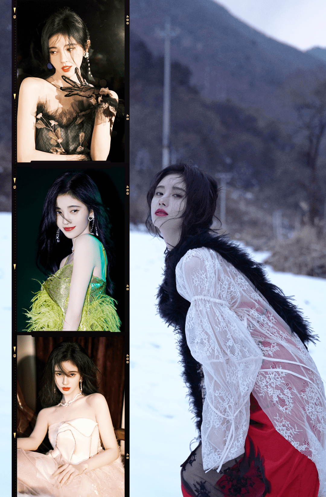 对比鞠婧祎又“换头”了？这前后差别也太大了吧！