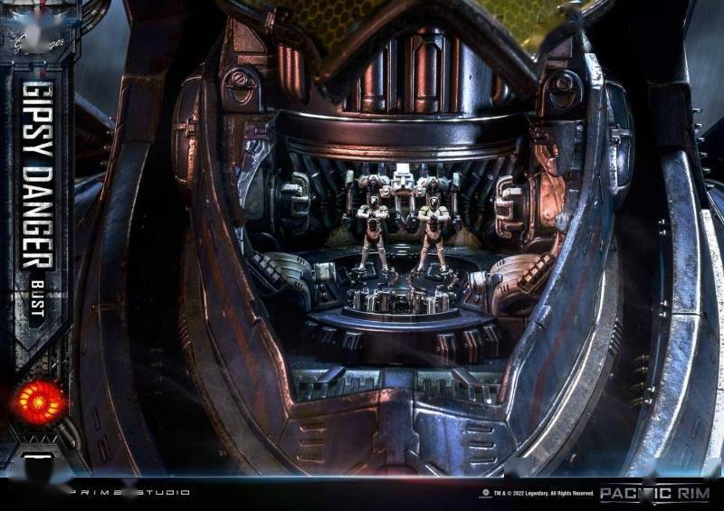 太平洋|模玩资讯：Prime 1 Studio《环太平洋》吉普赛危机 无比例巨大胸像