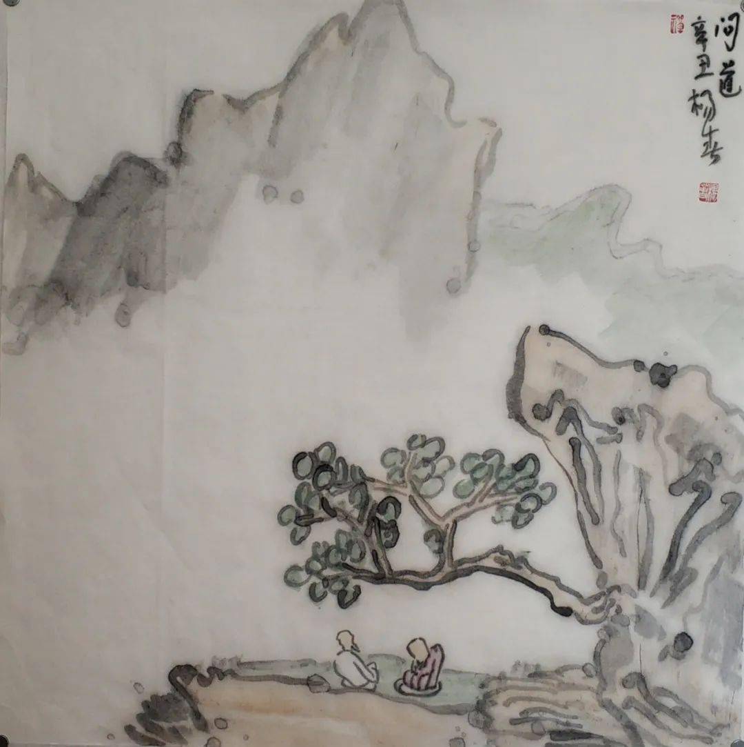 水墨禅心杨春水墨作品