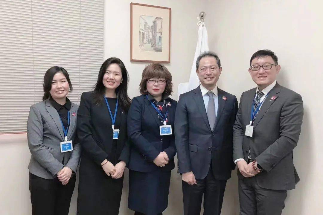 中智日企俱乐部智樱会一行拜访日本国驻上海总领事馆