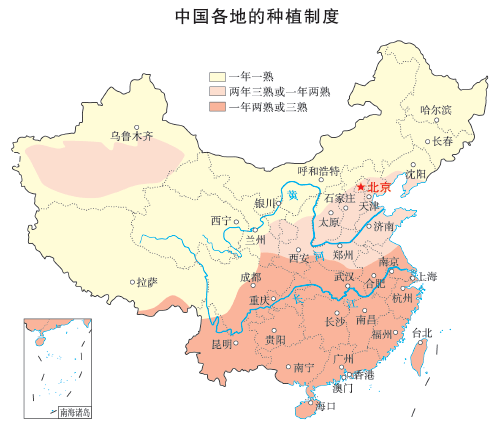 教学用图300张中学地理高清彩图地图原理图建议收藏