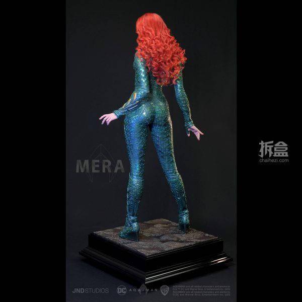 海王JND Studios发布新品：1/3《Aquaman/海王》- 海后媚拉 Mera 雕像